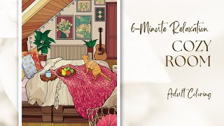 6-Minutes to Relax During Your Work Day | Adult Coloring screenshot 5