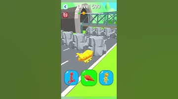 🔥 Shape - Shifting & Transform The Character 👀 Level - 599 #shapeshifting #gameplay #shorts #viral