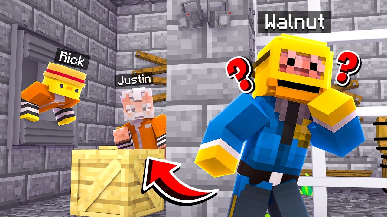 Verstoppertje Spelen In De Gevangenis In Minecraft