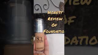 stay Quirky daily wear liquid foundation review & demo ?? || everyday makeup | SQ foundation review