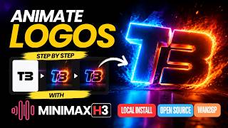 How I Animated My Logo for FREE with Minimax H3 (Local, Wan2GP, UNLIMITED, NO COMFYUI)
