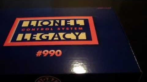 Lionel Legacy Control System Unboxing