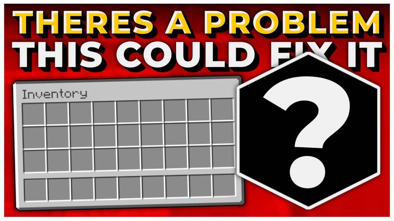 This *COULD* Fix Minecraft's Biggest Problem | The Minecraft Wild ...