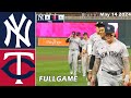 Yankees vs Twins  FULLGAME Highlights  May 13 2024  MLB Season 2024