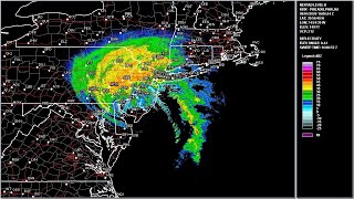 2020 Isaias - Mt. Holly, NJ WSR-88D Radar Animation (HD 1280x720)