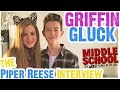 Griffin Gluck Talks Middle School Movie, Kisses Isabela Moner, Breaks Rules & Raps