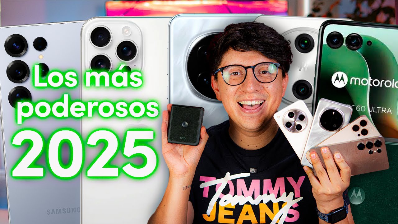 Top 5 celulares GAMA ALTA que valen la pena del 2025 (hasta ahora)