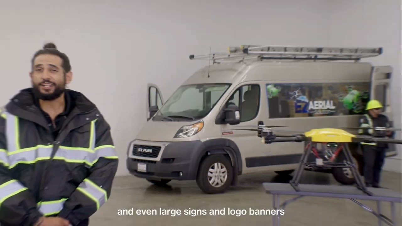 Landing page video