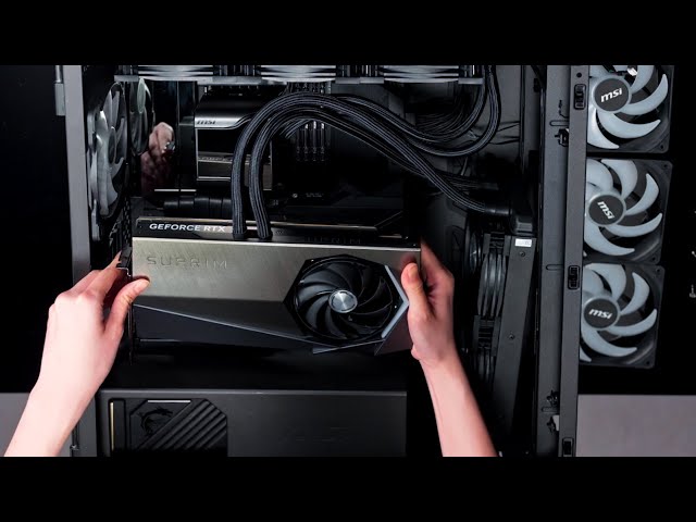 All You Need To Know | RTX 4090 SUPRIM LIQUID Install Into MEG