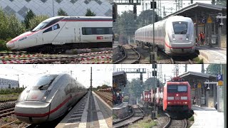 6 Trains in 6 Minutes: Freight to High Speed, Commuter and Regional Services