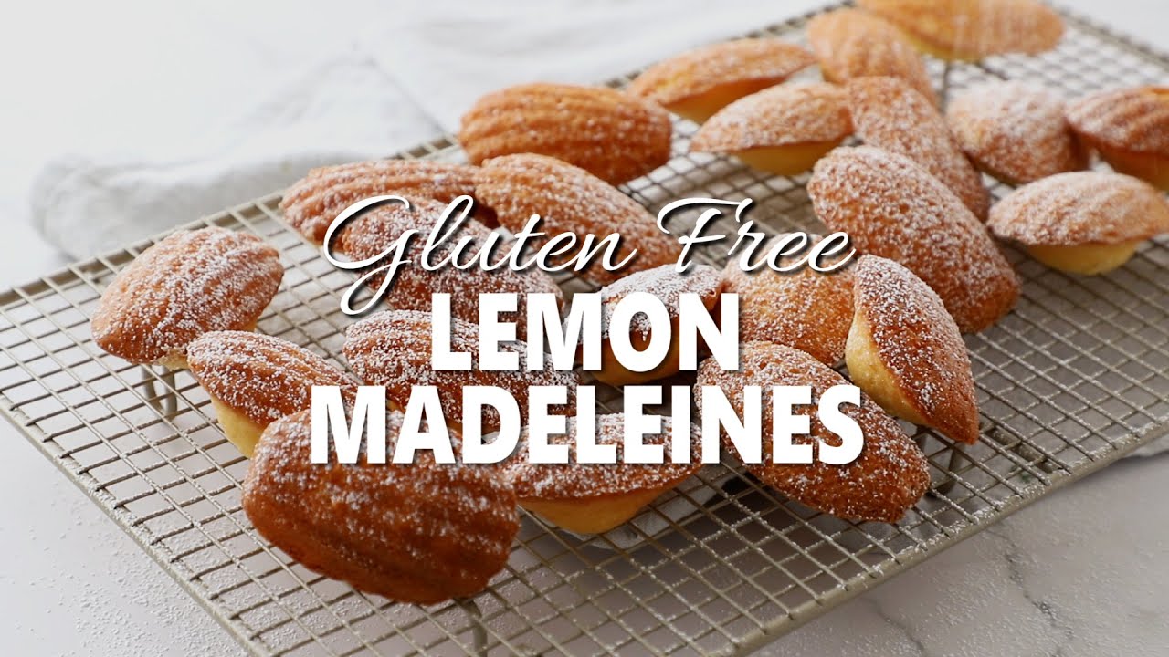 Gluten-Free Lemon Madeleines