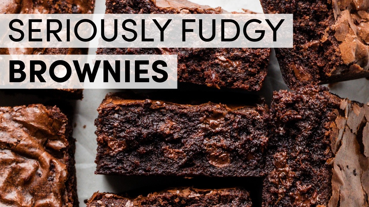 Seriously Fudgy Brownies | Sally's Baking