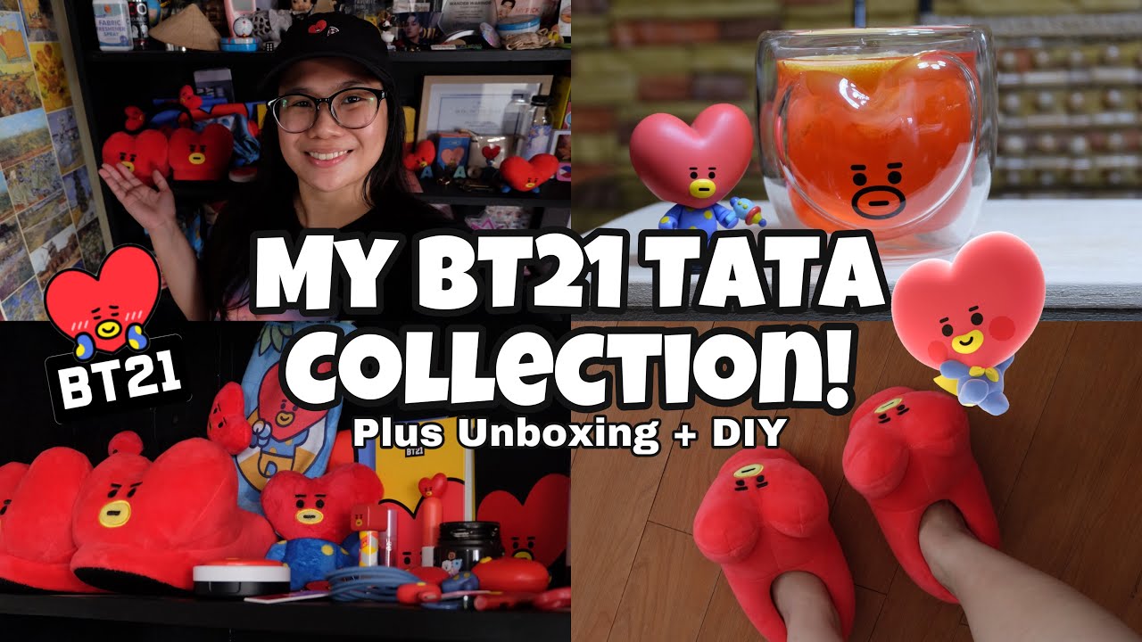 My BT21 TATA Collection + Unboxing of New Toys + A Little DIY