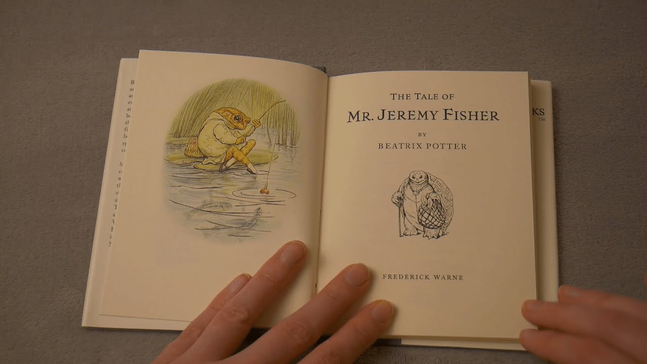 ASMR Reading 'The Tale of Mr. Jeremy Fisher' (whispered)