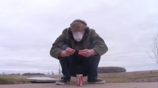 Dangerous Fireworks Stunt - Gus Johnson