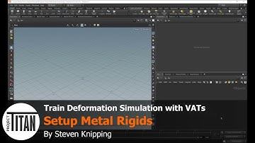 Project Titan Train Destruction FX | Part 1 | Setup Metal Rigids