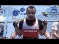 Robert Barsegyan - 1st Place 83 kg jr - EPF Classic Championships 2019 - 727.5 kg Total