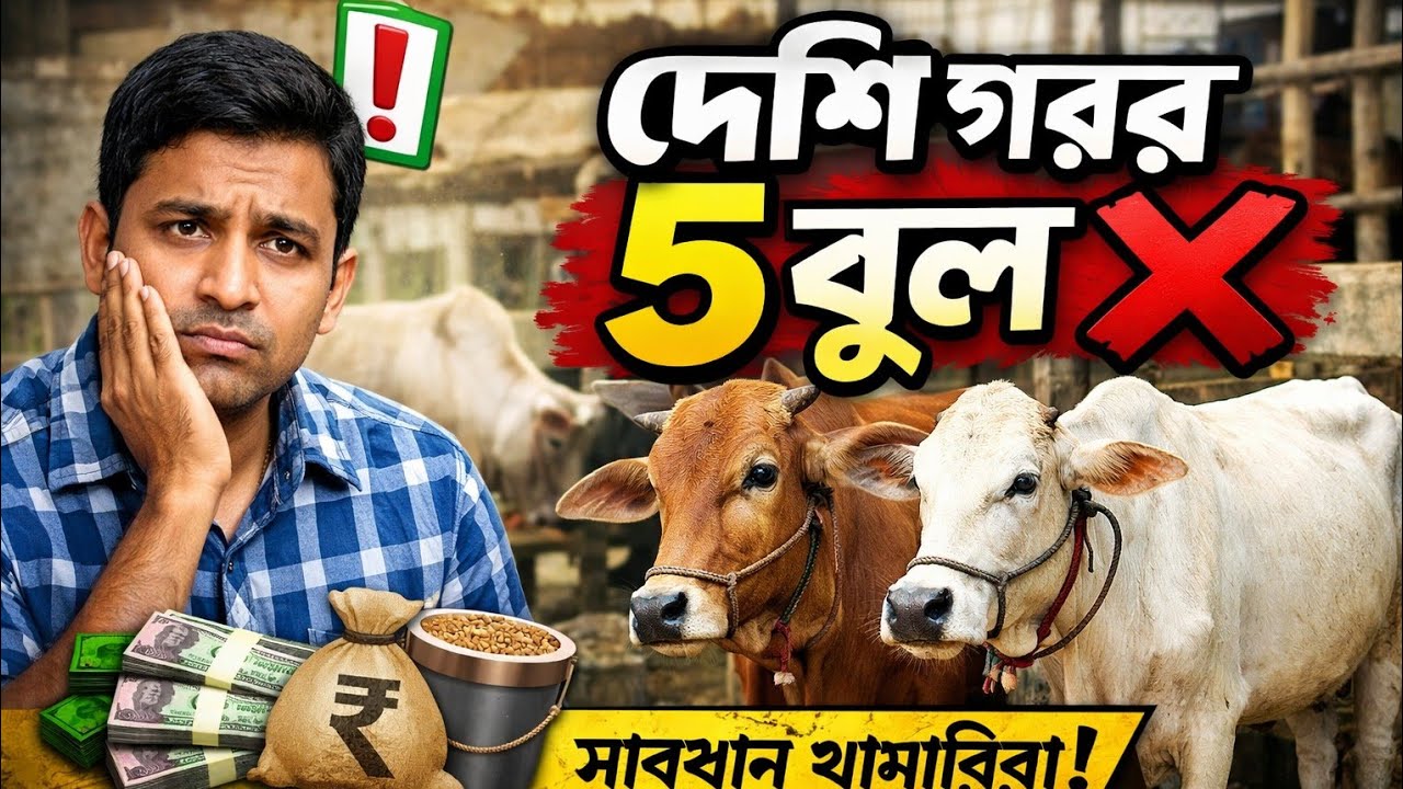 দেশি গরু পালনে লাভ কেন কমে যায়? 