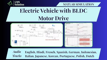 MATLAB-simulatie van elektrisch voertuig met BLDC-motoraandrijving | Elektrisch voertuig met BLDC...