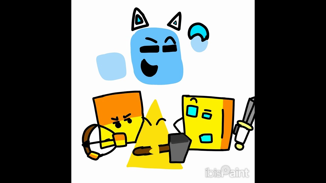 art speed drawing baller cube (JSAB) slicer cube (GD) crusher yellow (JSAB) piecer yellow (GD)