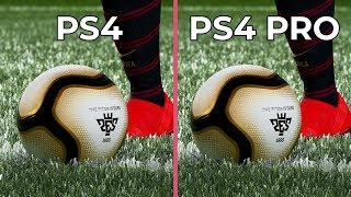 4K Pes 2019 Ps4 Vs. Ps4 Pro Graphics Comparison Demo