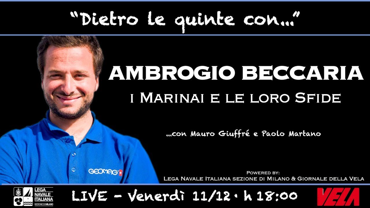 Intervista Ambrogio Beccaria - Velista dell'anno e Vincitore Mini Transat