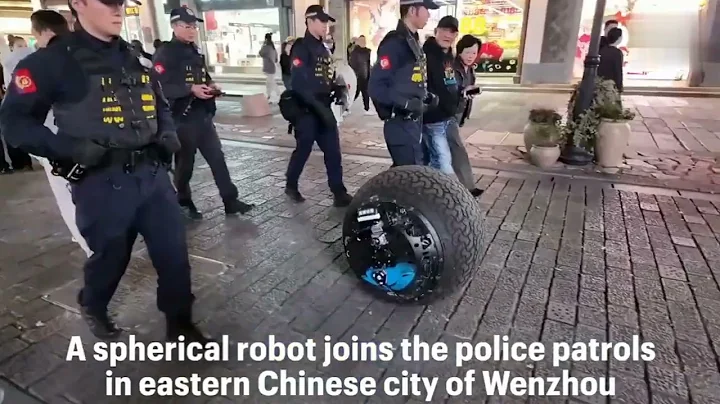 Spherical robot joins police patrols in China