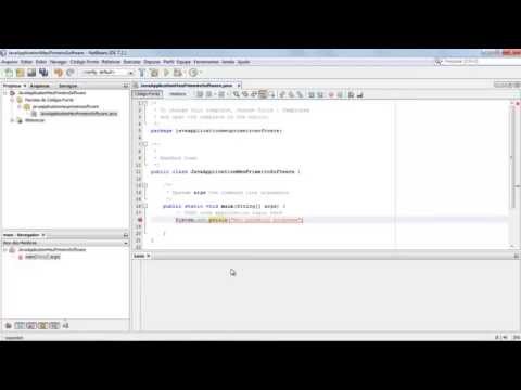 Primeiro Programa em Java