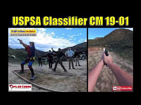 USPSA Classifier CM 19-01 "Hi Jinx" - 81% A Class Limited Optics