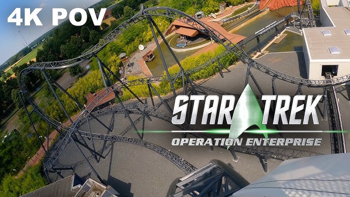 Star Trek Roller Coaster: Operation Enterprise Front Row Pov - Movie Park -  Youtube