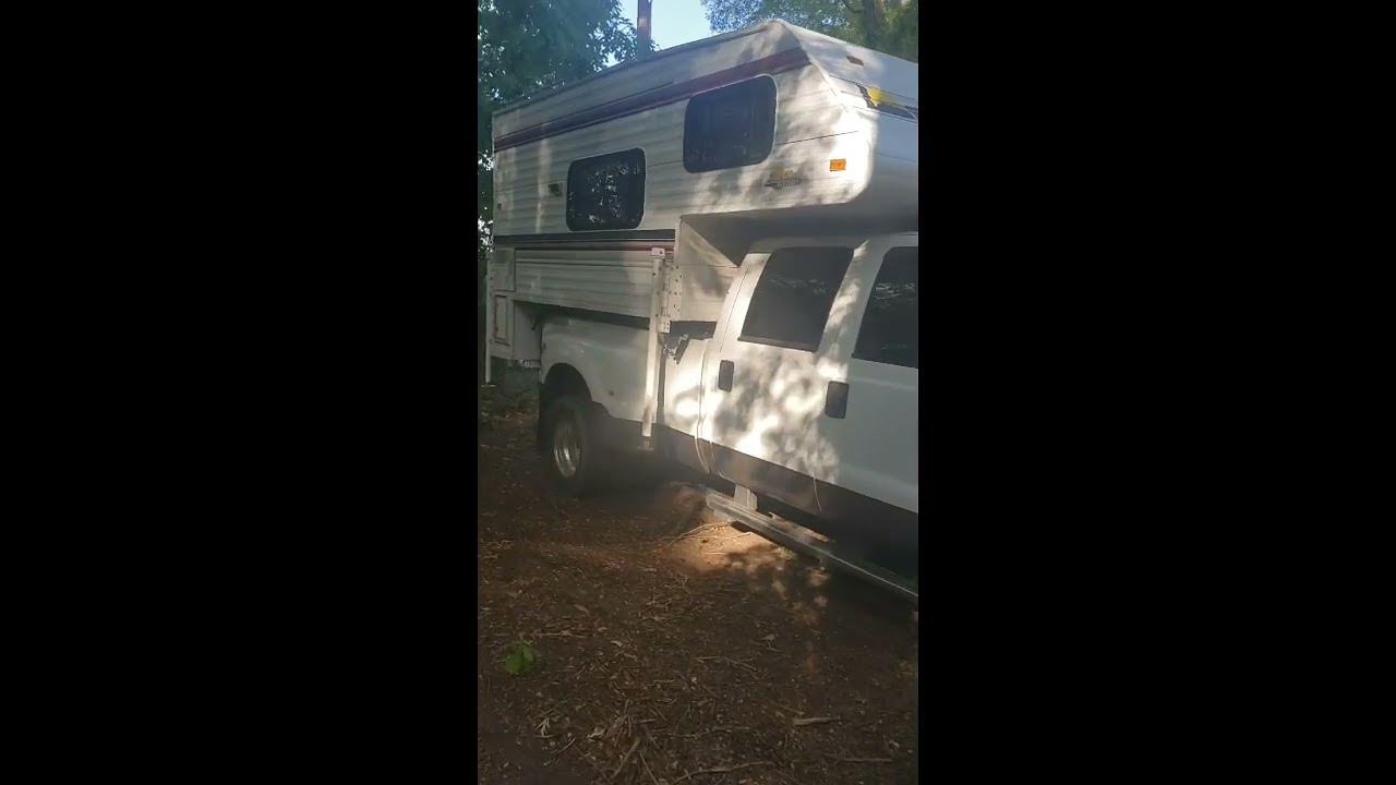 94 Sunline Runabout truck camper #truckcamper - YouTube