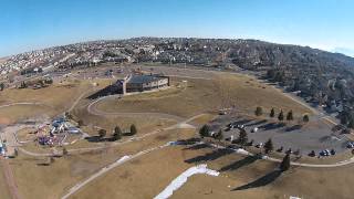 DJI Phantom 2 Vision Flight Test 15 MPH Winds