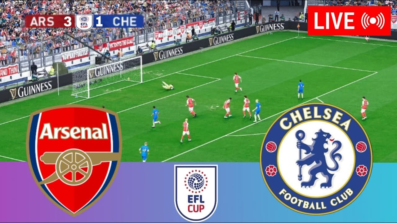 Chelsea vs Arsenal | English Football League Cup 2026 | PES 21 Gameplay Simulation