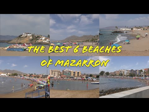 Best 6 Beaches of Mazarron Murcia Spain #camposolspain #expatinmazarron