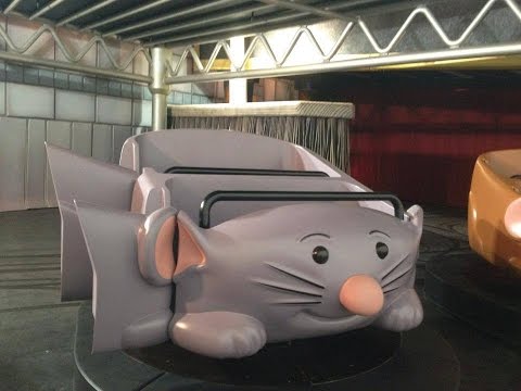 Ratatouille Ride Evacuation Walkthrough HD Disneyland Paris