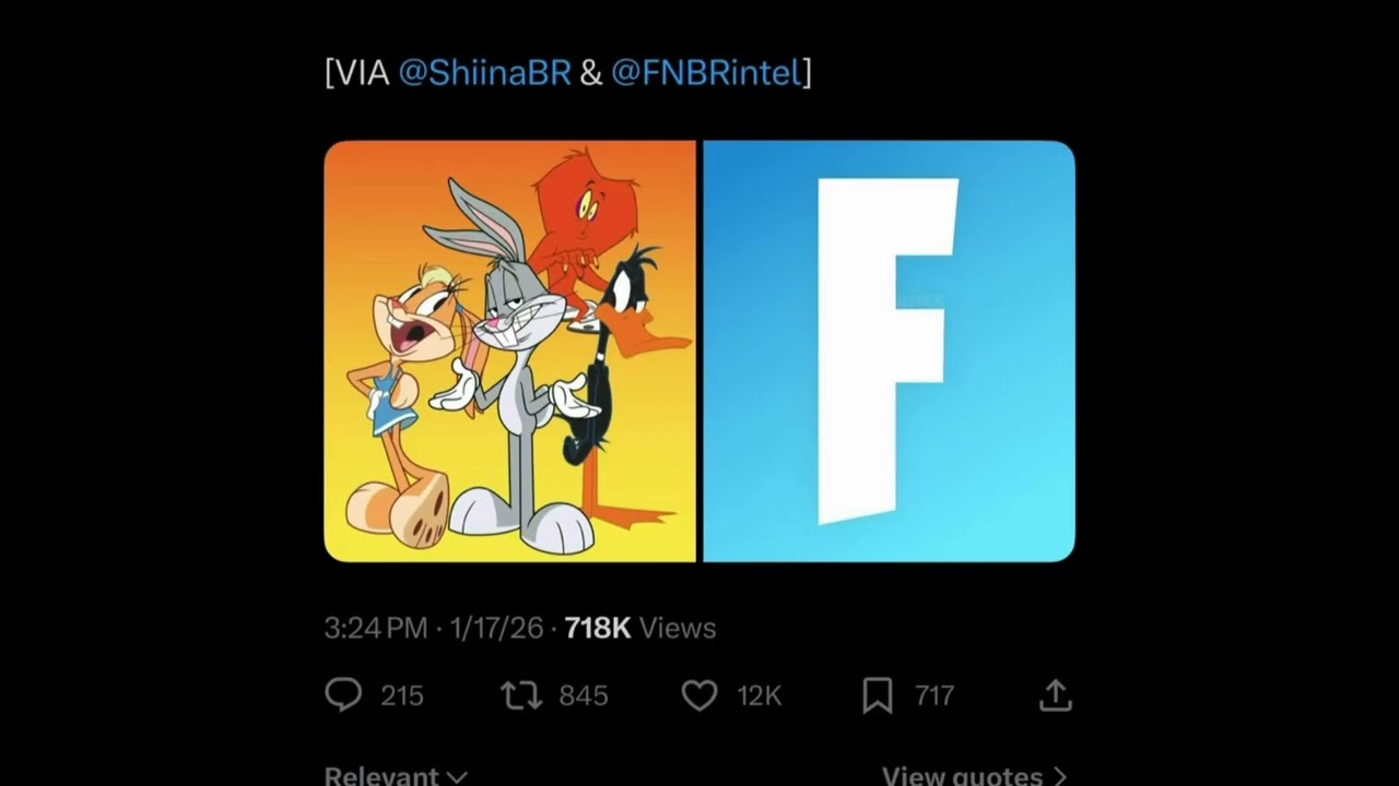 LOONEY TUNES ARE COMING TO FORTNITE NEXT MONTH (NOT FAKE )