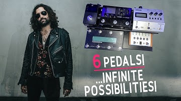 6 Pedals, Infinite Possibilities! My Touring MIDI Pedalboard!