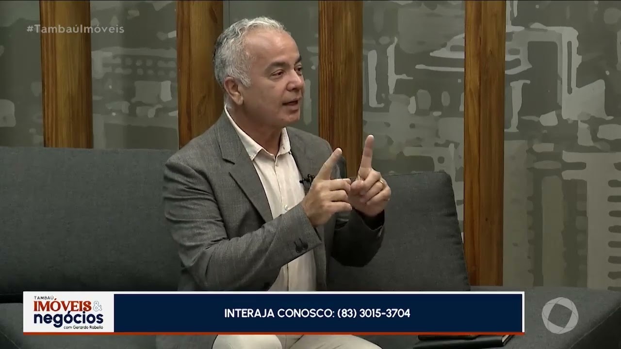 Renan Azevêdo, o novo presidente do CREA-PB, conversa com Gerardo Rabello