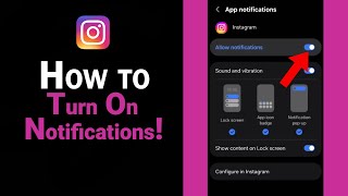 How to Turn On Notifications on Instagram [NEW]
