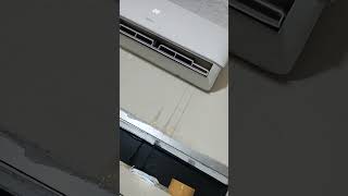 split AC में water leak कैसे सही होता है #youtube #airconditioner