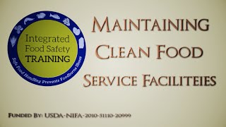 (Part 4): Maintaining Clean Food Service Facilities