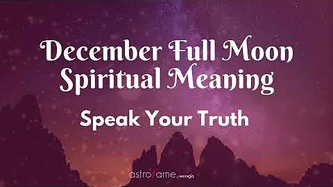 🌕 Full Moon in Gemini December 5th 2025 | Cold Moon Energy & Meaning