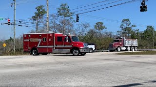 *YELP RUMBLER* Palm Beach County Fire Rescue Rescue 14 Responding With Yelp Rumbler!