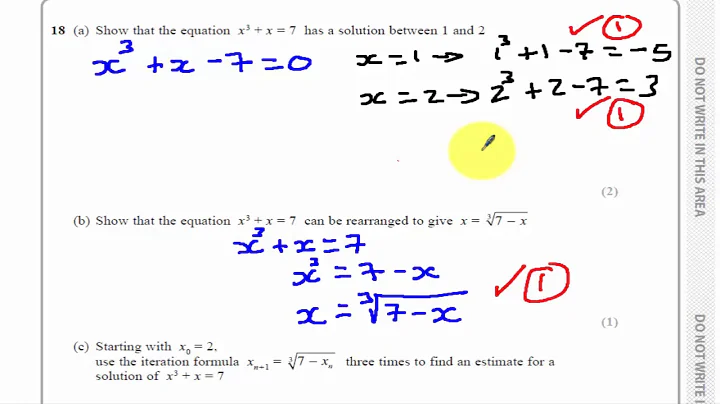 Edexcel June 2018 - Paper 3 - Higher Q18 - GCSE Maths