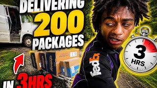 I Tried Delivering 200 FedEx Packages in Just 3 Hours