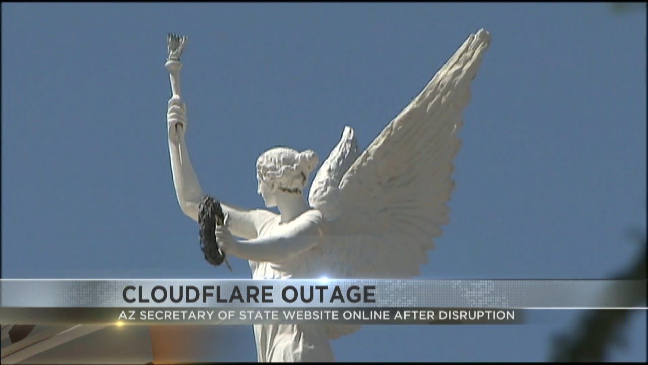 Arizona Secretary of State website online after Cloudflare outage