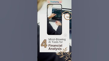AI Tools for Financial Analysis 🚀📊 #AItools #FinancialAnalysis #DataDriven