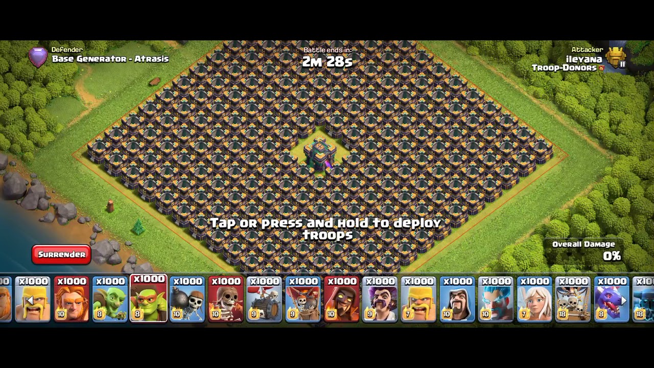 Coc new mod server for Android unlimited every thing 2021