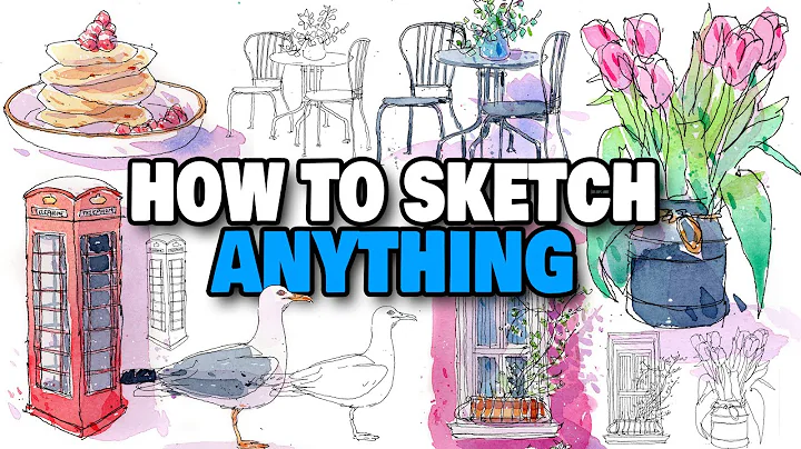 How To Sketch ANYTHING! | Urban Sketching Objects For Beginners thumbnail