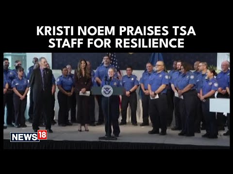 Kristi Noem Thanks TSA Staff at Tampa Airport for Service During 'Devastating' Govt Shutdown Episode cover